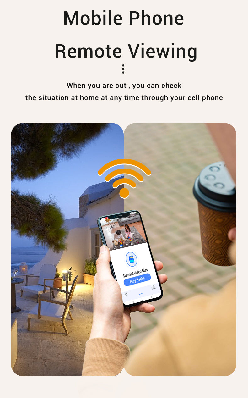 Cameras for Home Security Security Camera Night Vision Work PIR Motion + Wireles + FREE Cloud Storage