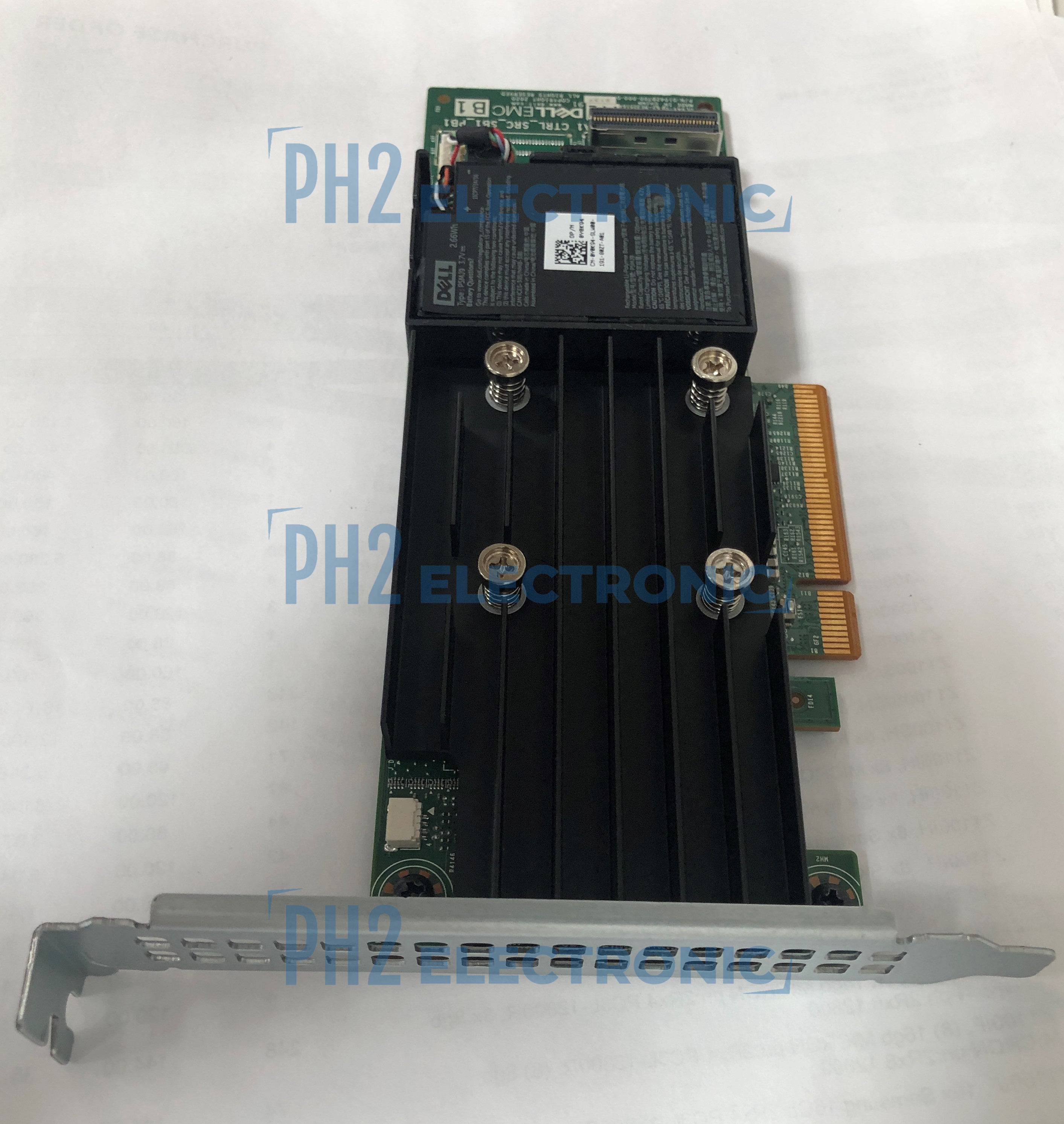 DELL HYM6Y 0HYM6Y PERC H750 12Gb/s PCle X8 SAS EXTERNAL AID Controller Card WITH 8gb Nv Cache