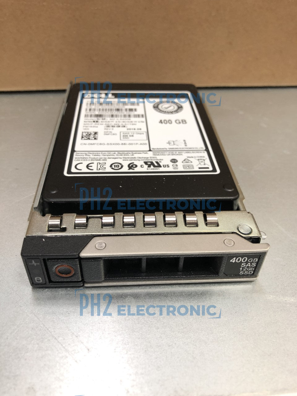 DELL MFC6G 0MFC6G MZ-ILS400B SAMSUNG 400GB 12GB/S SAS 2.5'' SFF MIX USE SSD