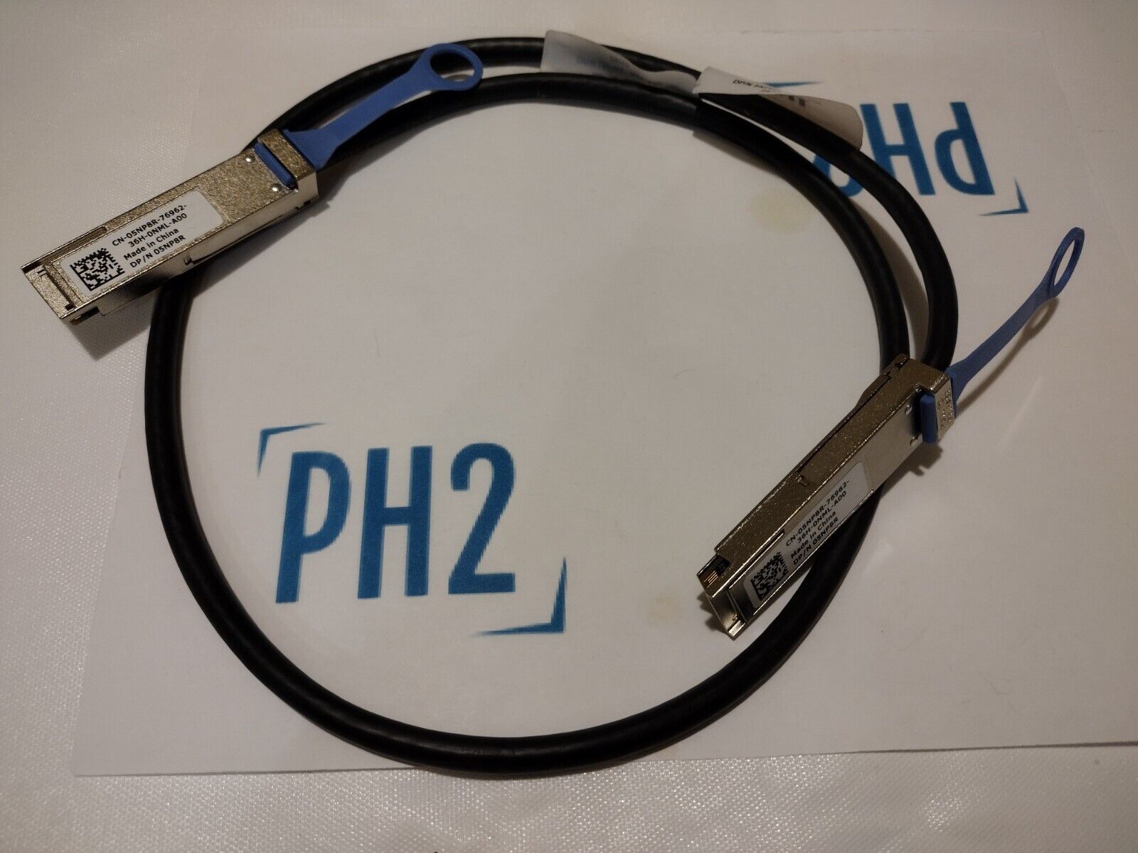 DELL 5NP8R 05NP8R GENUINE QSFP-40GE-PASS-1M QSFP Passive Copper Stacking Cable