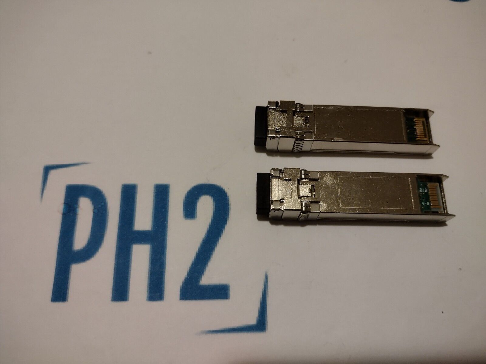 LOT of 2 FINISAR FTLF8528P2BNV-EM FTLF8528P3BNV-EM Fiber Channel 8GB 850nm SFP+