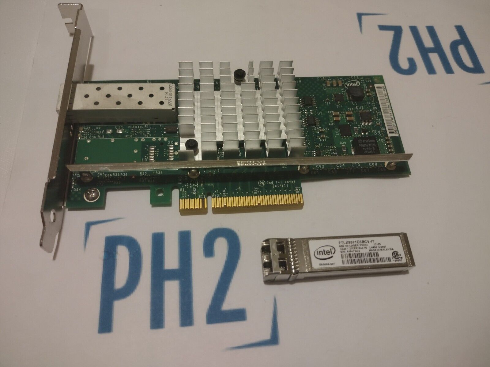 INTEL E10G41BFSR X520-SR1 10Gb/s 1-Port SFP+ PCIe 2.0 x8 Network Adapter W/GBIC