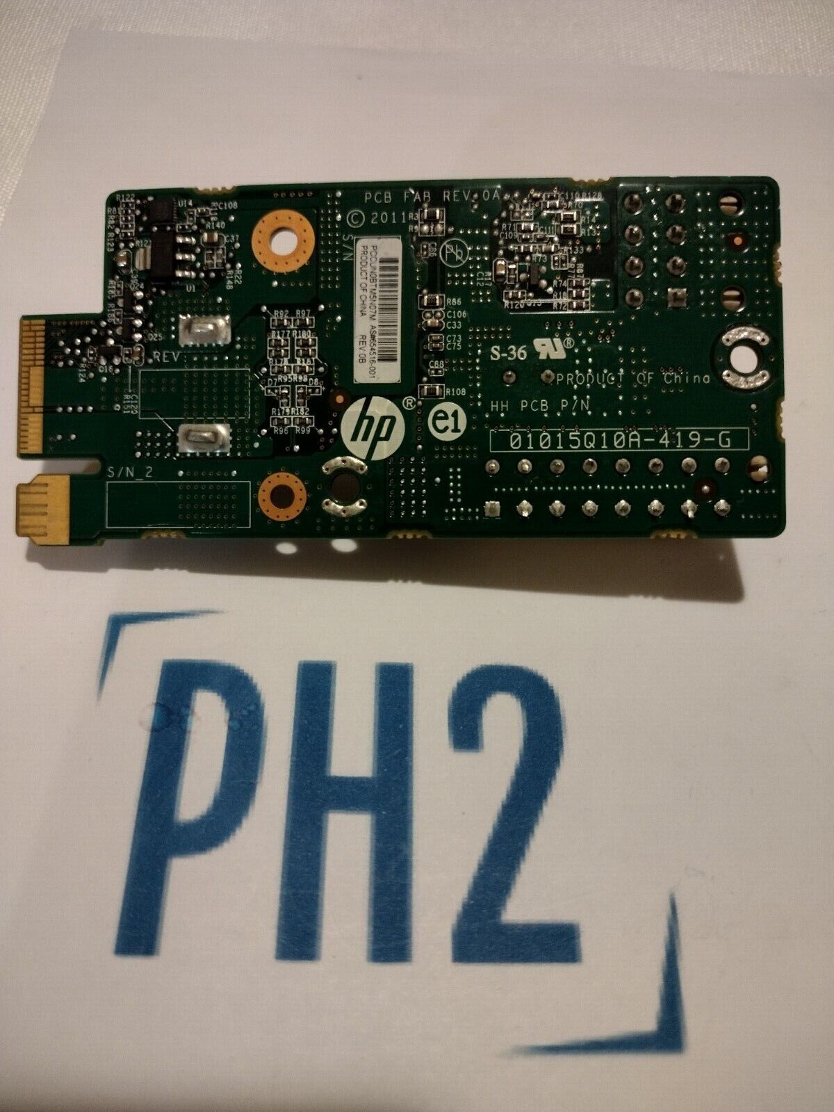HPE 654516-001 LEFT LEVEL 2 GPU POWER DISTRIBUTION BOARD FOR HP SL250S G8