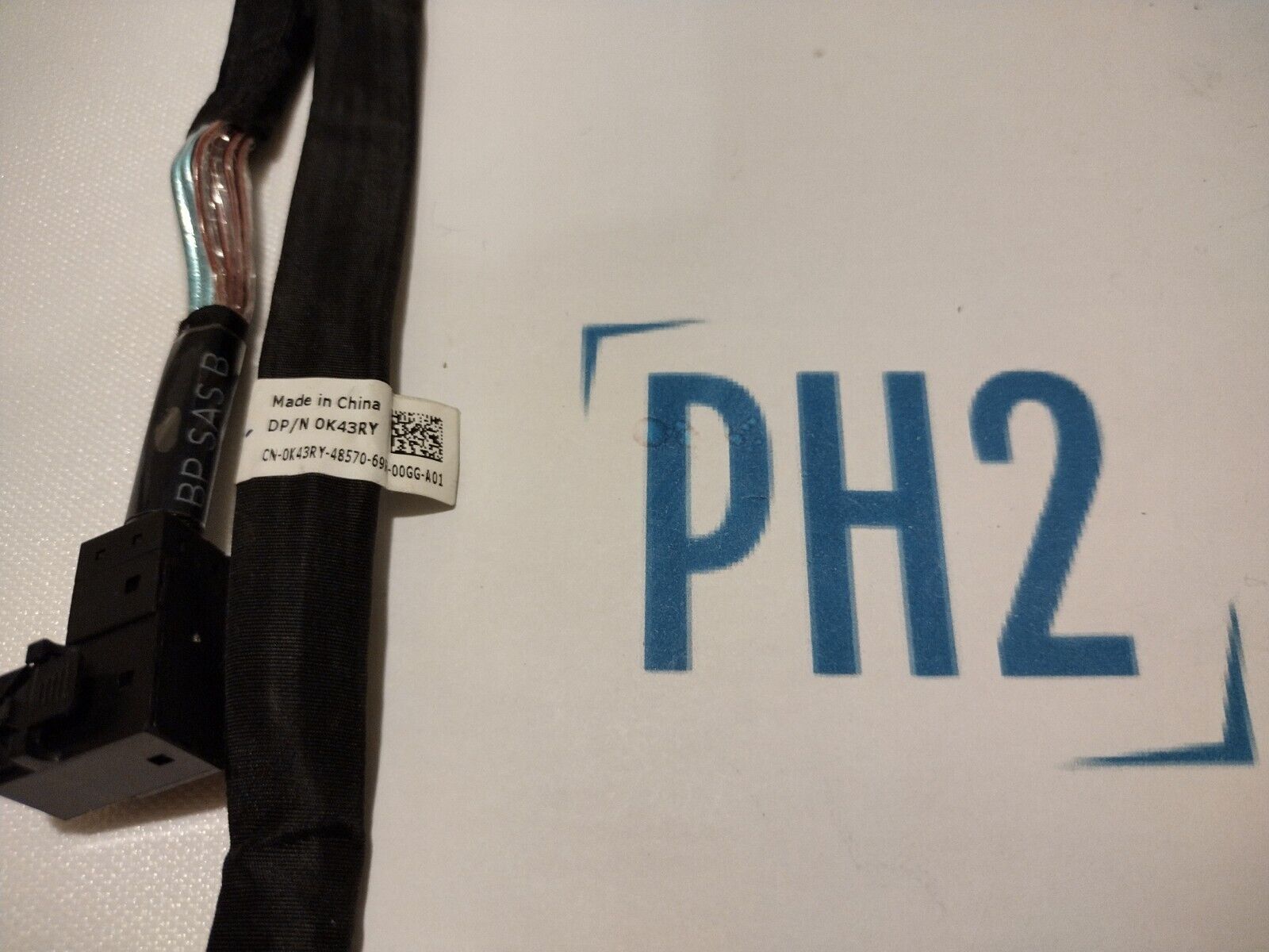 DELL K43RY 0K43RY 8-Bay Backplane SASRAID Cable for Dell PowerEdge Server R630