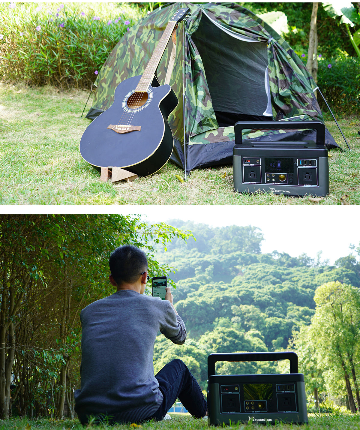 PA5 500W 140400mAh /3.7V/520Wh Portable Power Station Rechargeable Lithium ion battery Solar Power Generator