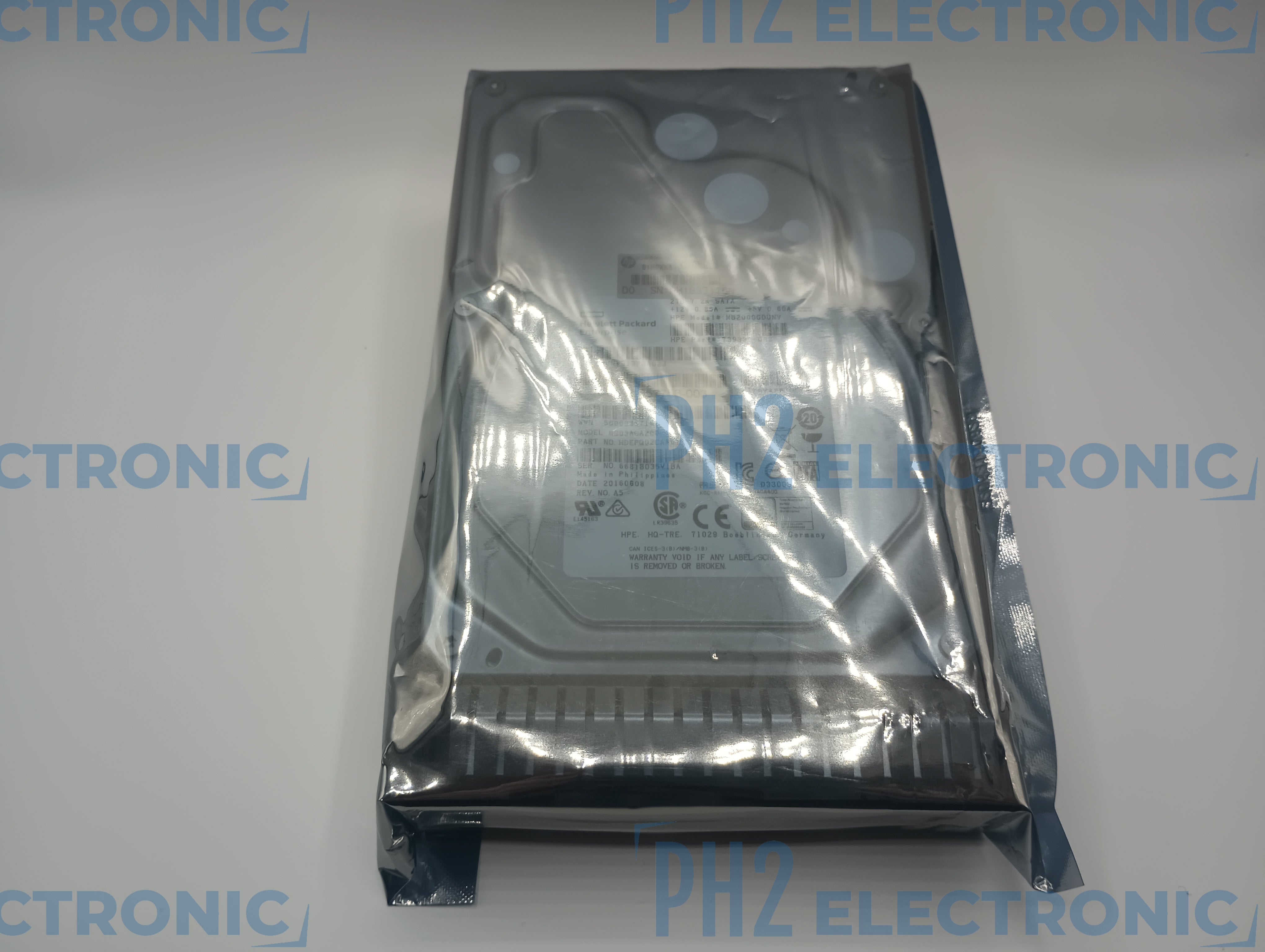 HPE 658079-B21 739333-002 658102-001 MG03ACA200 MB2000GDUNV 2TB 7.2K 6Gb/s SATA SC