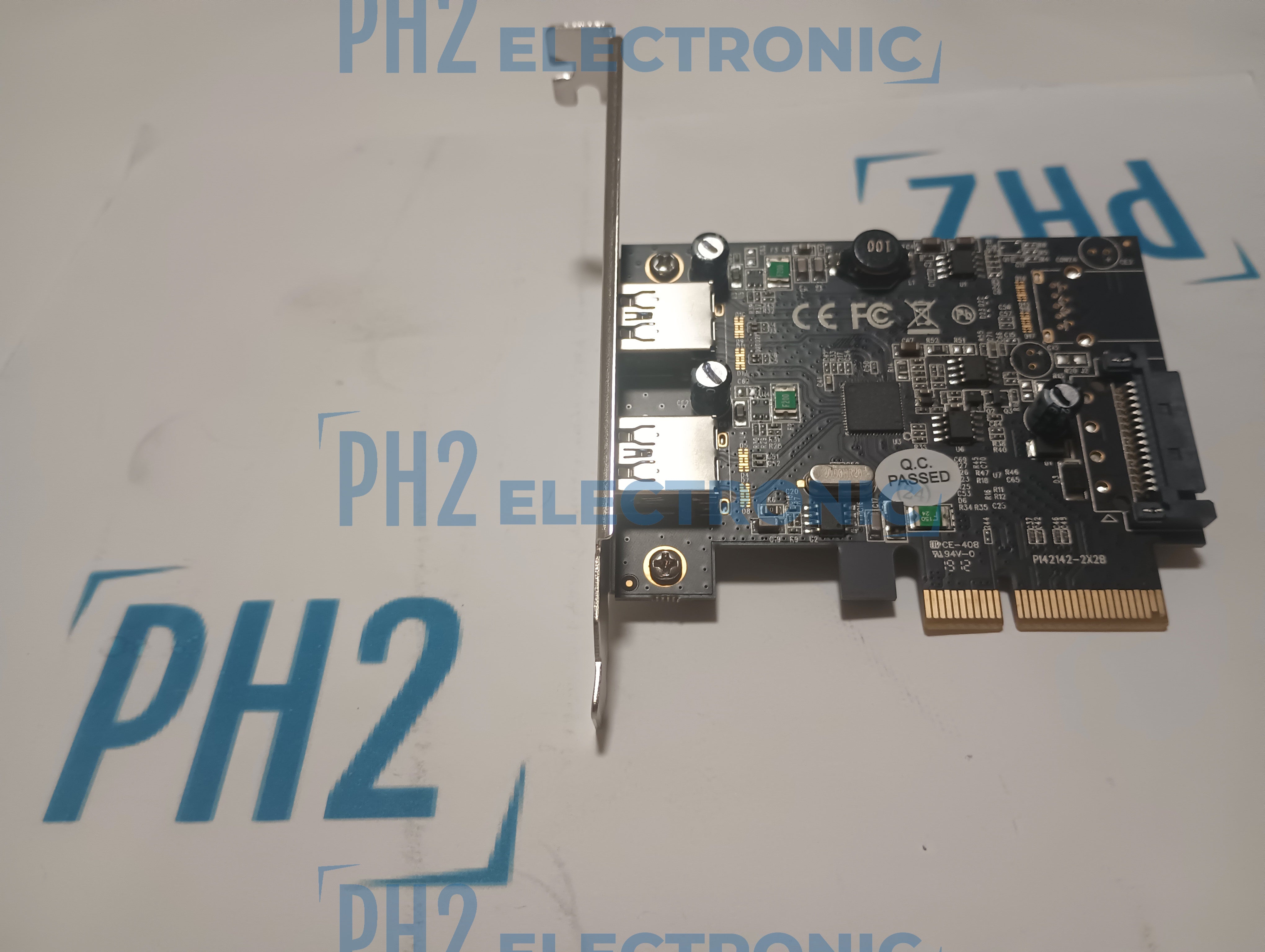 StarTech 	PEXUSB312A2	2-Port USB PCIe Card 10Gbps/port USB 3.2 Gen 2 Type-A PCI Express 3.0