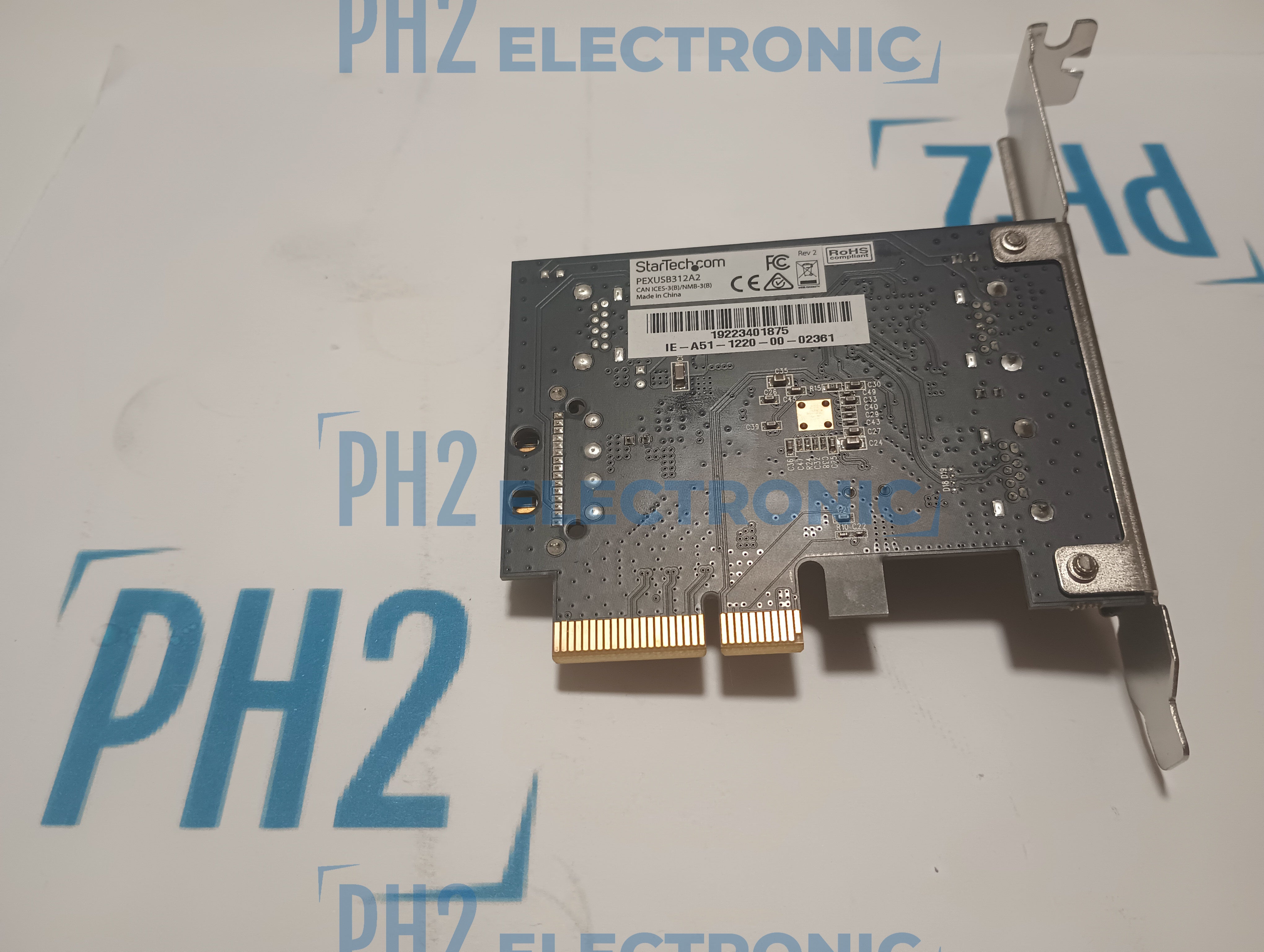 StarTech 	PEXUSB312A2	2-Port USB PCIe Card 10Gbps/port USB 3.2 Gen 2 Type-A PCI Express 3.0