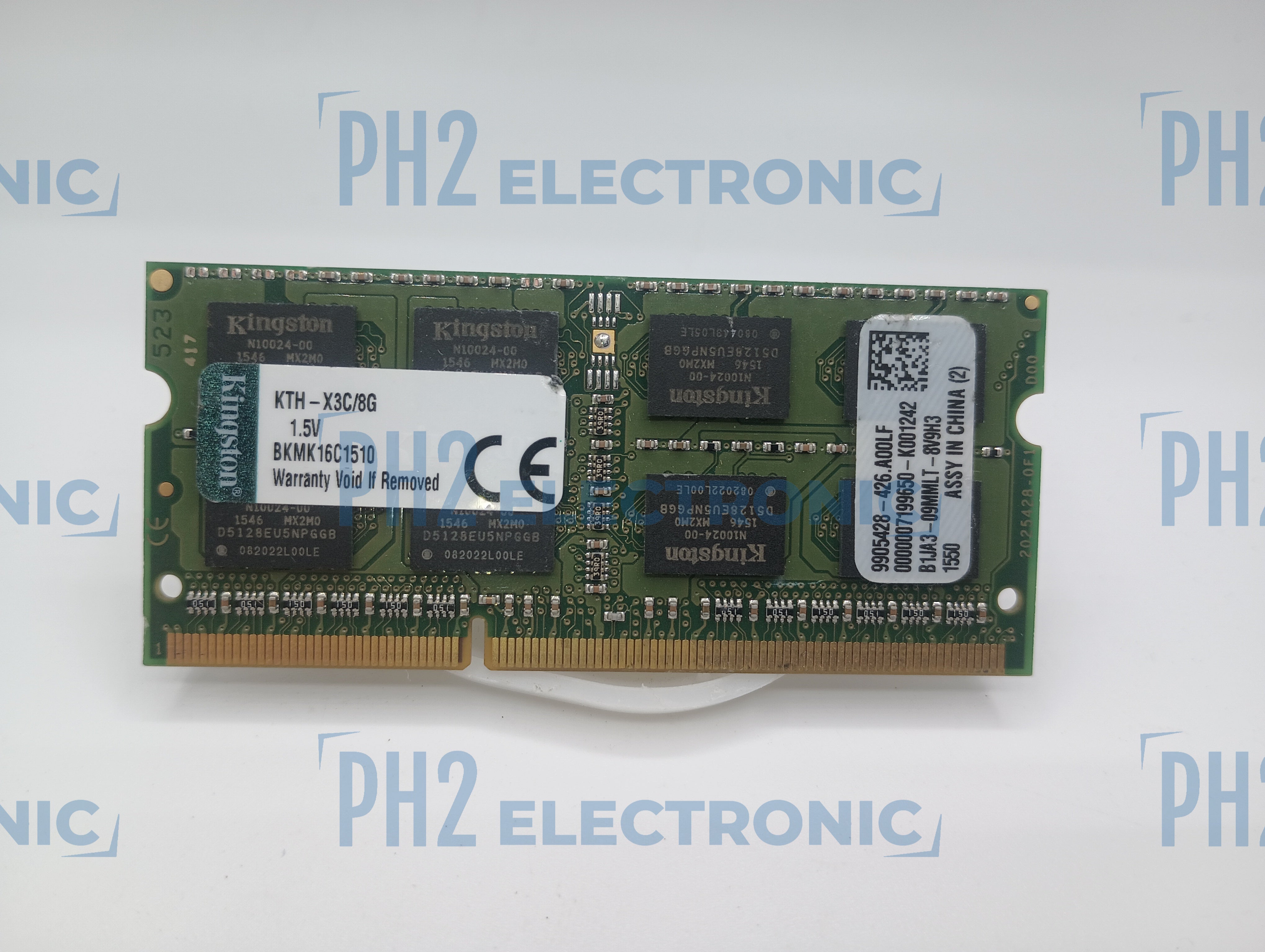 KINGSTON KTH-X3C/8G 8GB PC3-12800 DDR3 1600MHz 1.5V SoDimm Dual Rank LAPTOP Memory