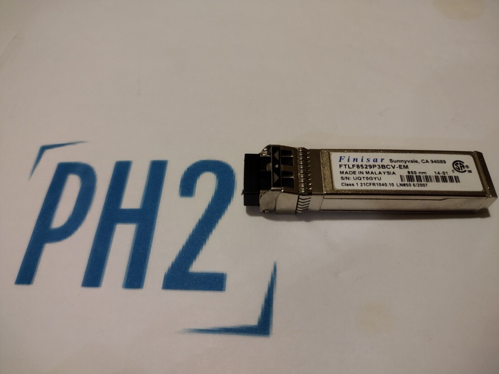 Finisar FTLF8529P3BCV-EM 16G FC SFP+ 850nm Optical Transceiver