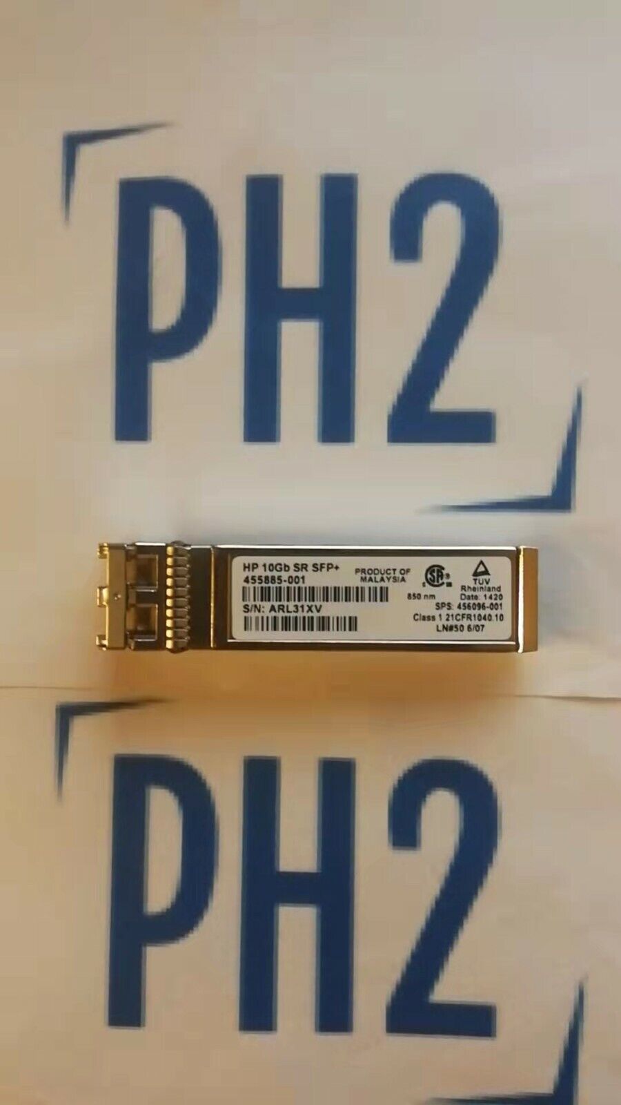 HPE 10GB SFP+ Transceiver Module 455885-001 456096-001 455833-B21