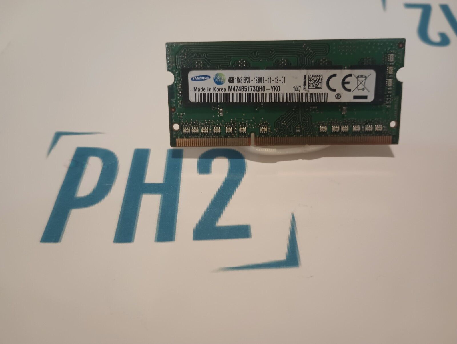 Samsung M474B5173QH0-YK0 4GB 1RX8 EP3L-12800E SO-DIMM 240pin ECC unbuffered