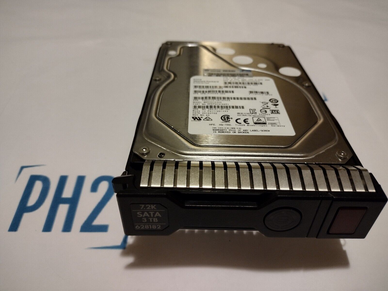 HPE 628061-B21 739333-003 628182-001 MB3000GDUPA MG03ACA300 3TB 7.2K SATA