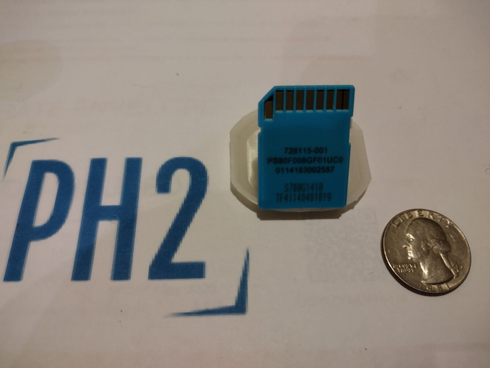 HPE 726115-001 8GB CLASS 10 C10 U1 SDHC Flash Media Card