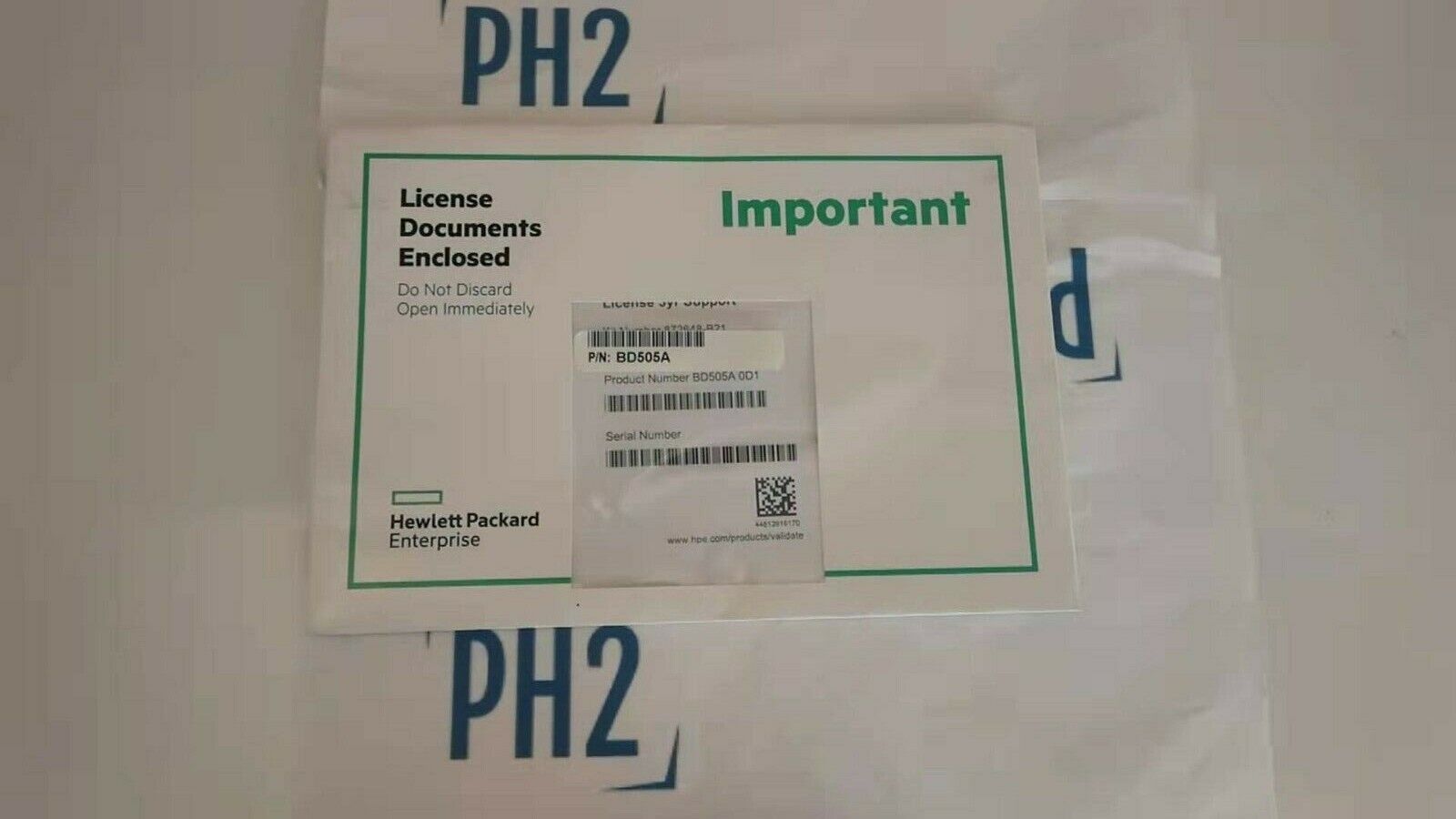 HPE BD505A 872648-B21 ILO ADV INCL 3YR TS U 1-SVR LIC- LICENSE ONLY