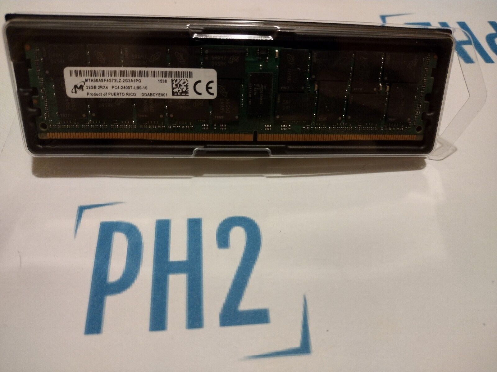 MICRON MTA36ASF4G72LZ-2G3A1P 32GB 2RX4 PC4-2400T DDR4 2400 PC4-19200