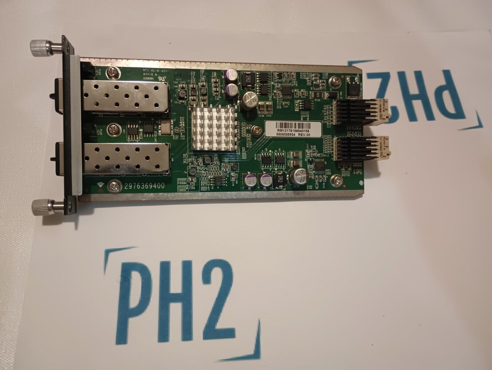 DELL 32J5K 032J5K Force10 S55 2-Port 10G SFP+ Uplink expansion module