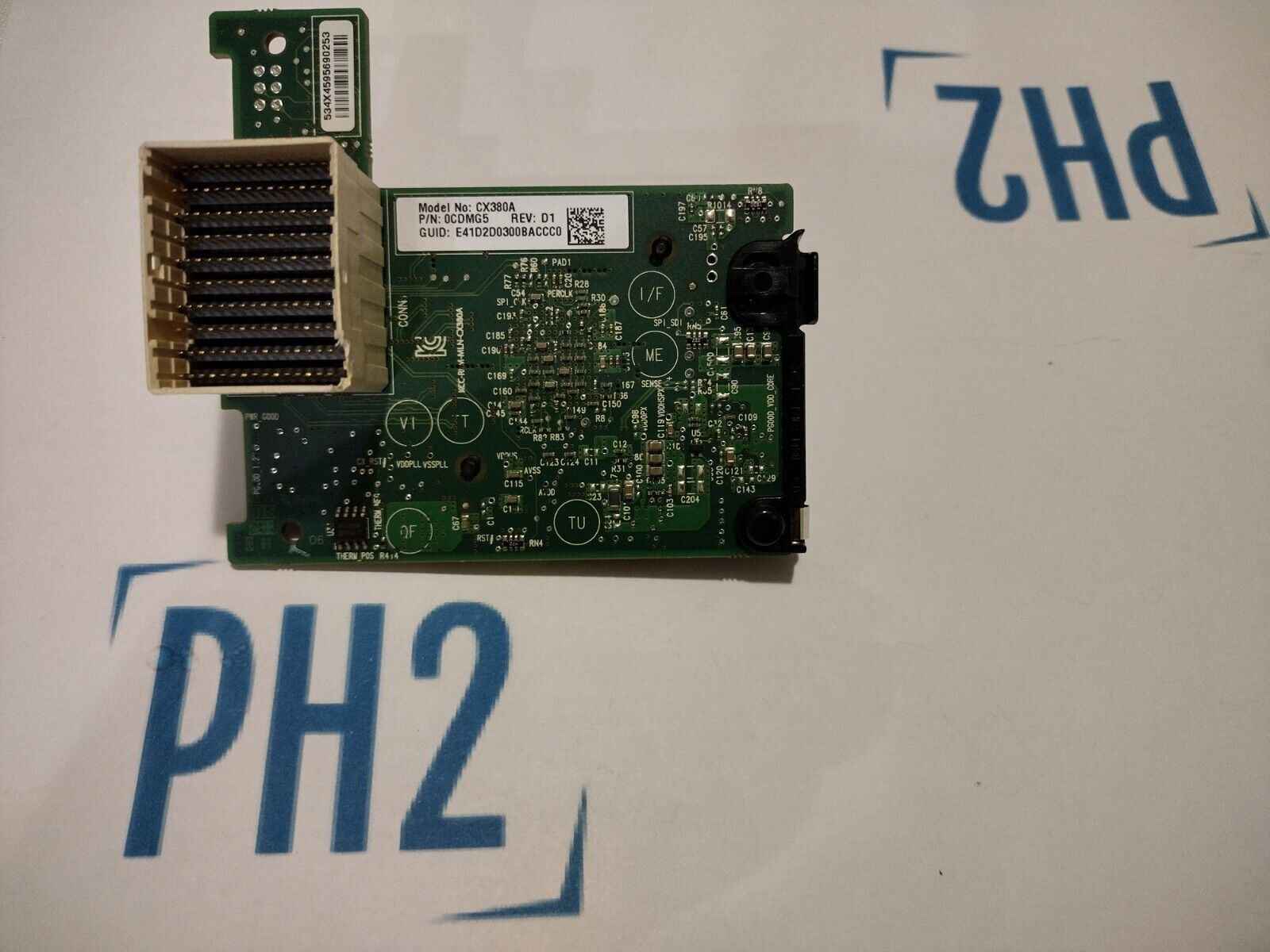 DELL CDMG5 0CDMG5 Mellanox ConnectX-3 2-Port InfiniBand 40Gb/s QDR Mezzanine