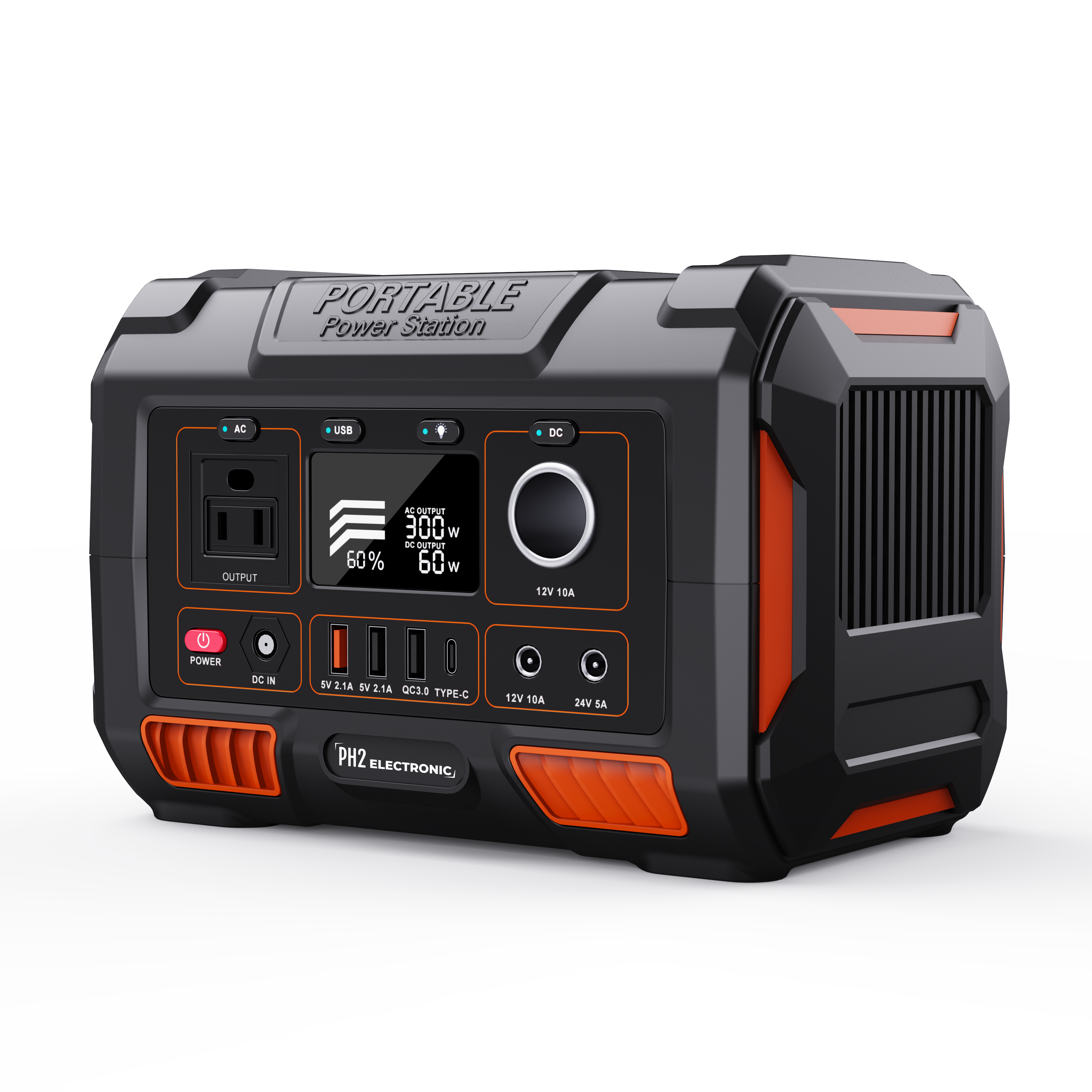 PA3C 300W 78000mAh /3.7V / 288Wh Portable Solar Power Station 110V 220V Energy Power Generator Portable Emergency Power Supply