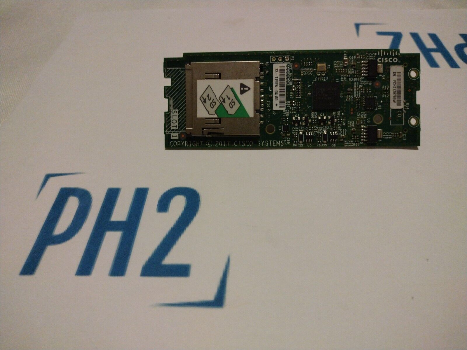 CISCO 73-17925-04 SD Card Module UCS-MSTOR-SD Reader FOR UCS B200 C220 C240 M5