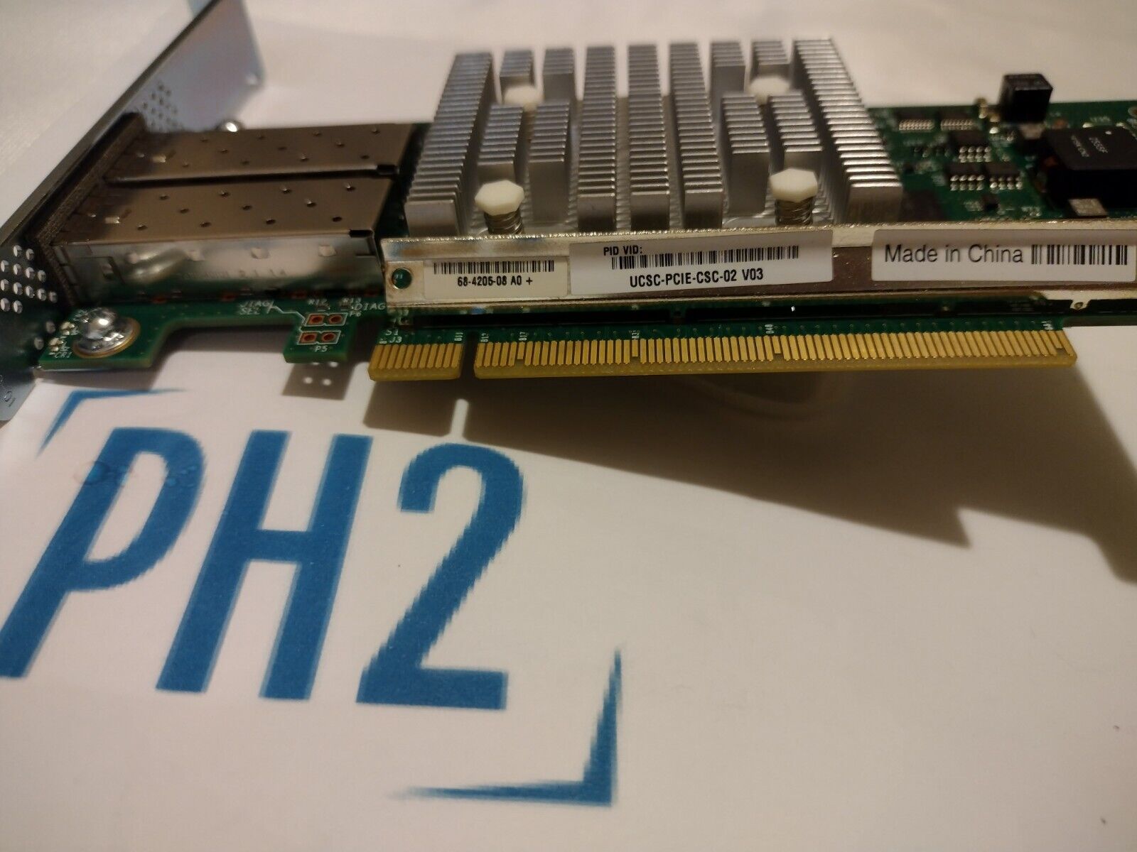 CISCO USC-PCIE-CSC-02 73-14093-08 VIRTUAL INTERFACE 1225 INTERFACE NETWORK CARD