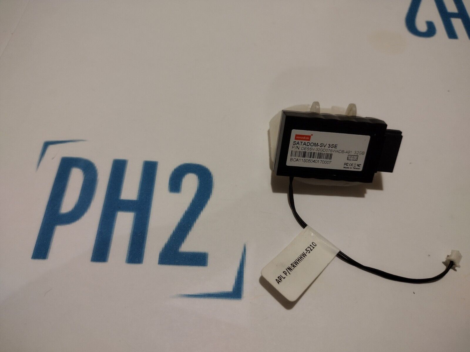 Innodisk DESSV-32GD07SWADB 32GB SATADOM-SV 3SE SLC 2 130 300 WideTemp with cable