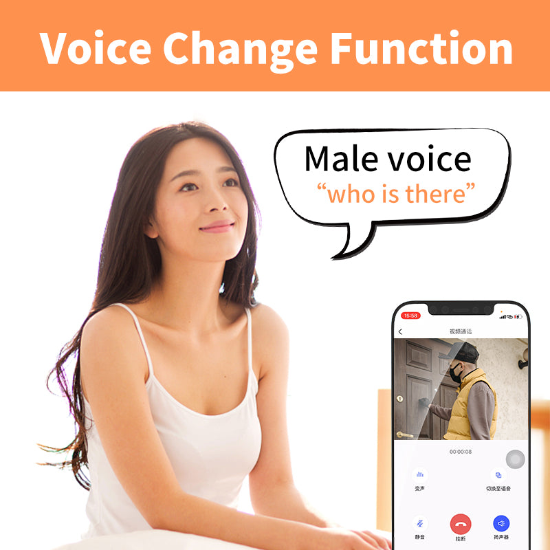 Smart Wi-Fi Video Doorbell X9 480P HD PIR Motion + Wireless Chime + Cloud Save