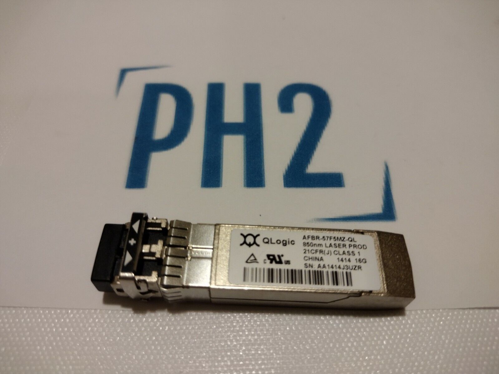 Qlogic Avago AFBR-57F5MZ-QL 850NM 16Gb/s SFP+ SR Optical Transceiver Module