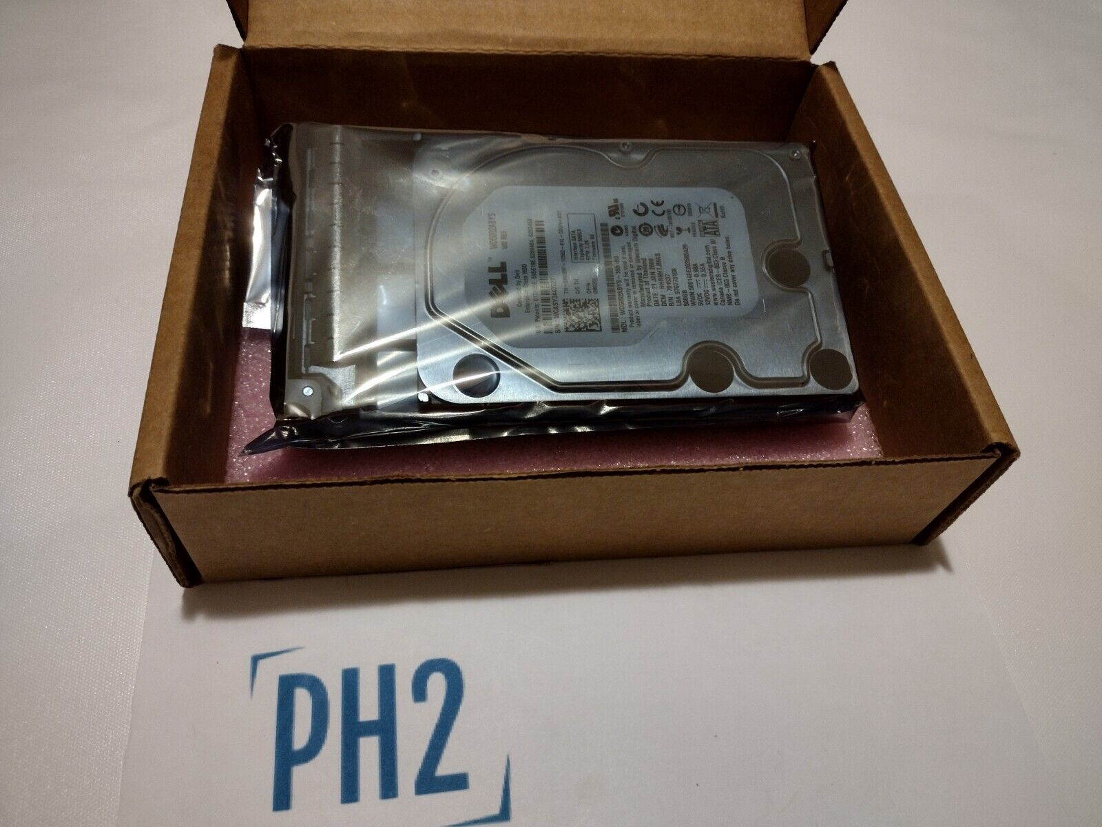 DELL WD5002ABYS M020F 0M020F 500GB 7.2K SATA 3.5'' HDD WITH DELL R TRAY