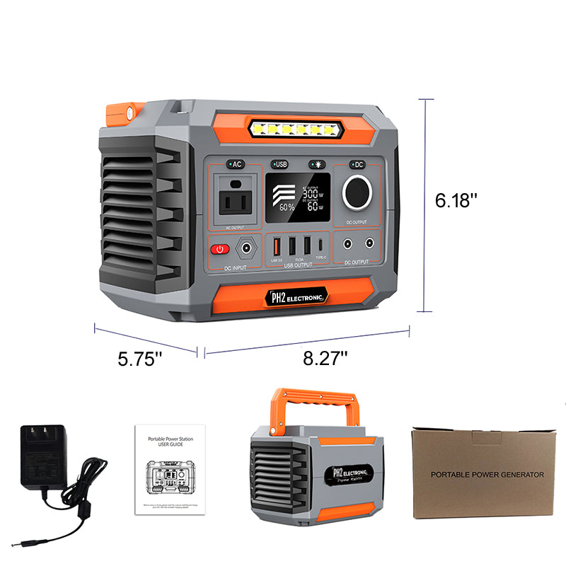PA3B 300W 78000mAh /3.7V / 288Wh Portable Solar Power Station 110V 220V Energy Power Generator Portable Emergency Power Supply