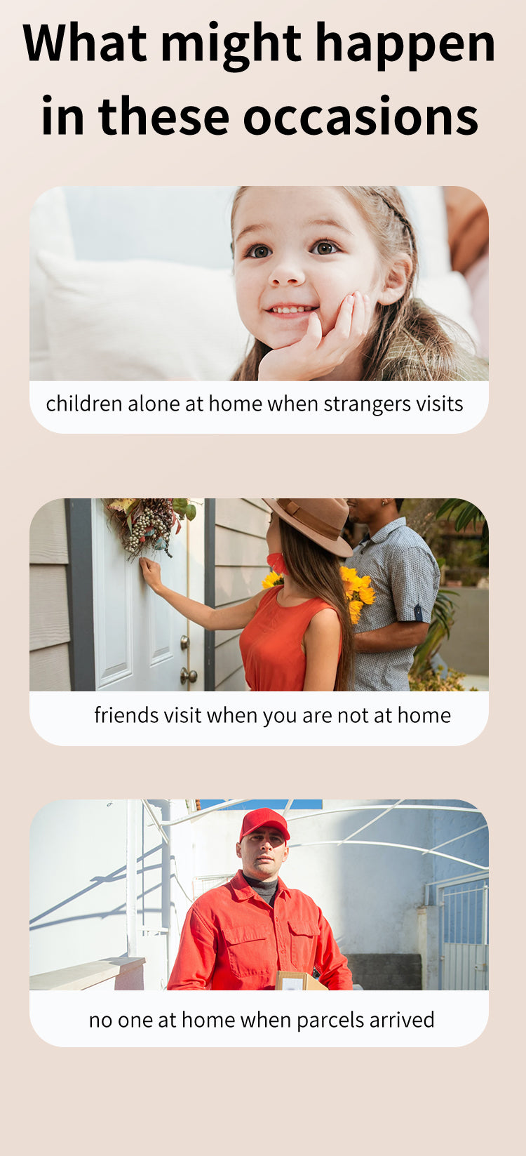 Dry Bettery Smart Wi-Fi Video Doorbell 480P HD PIR Motion + Wireless Chime+ FREE Cloud storage