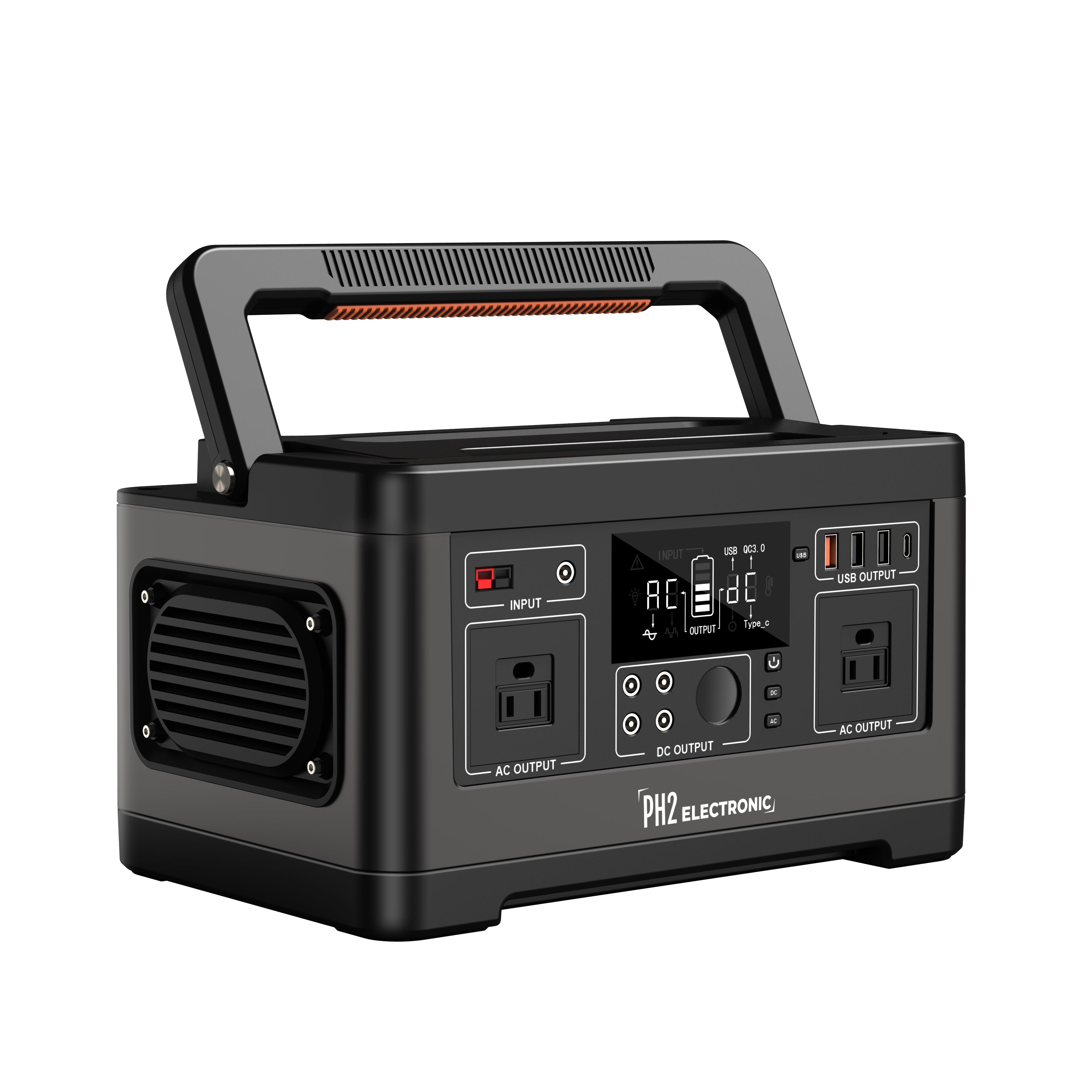 PA5 500W 140400mAh /3.7V/520Wh Portable Power Station Rechargeable Lithium ion battery Solar Power Generator