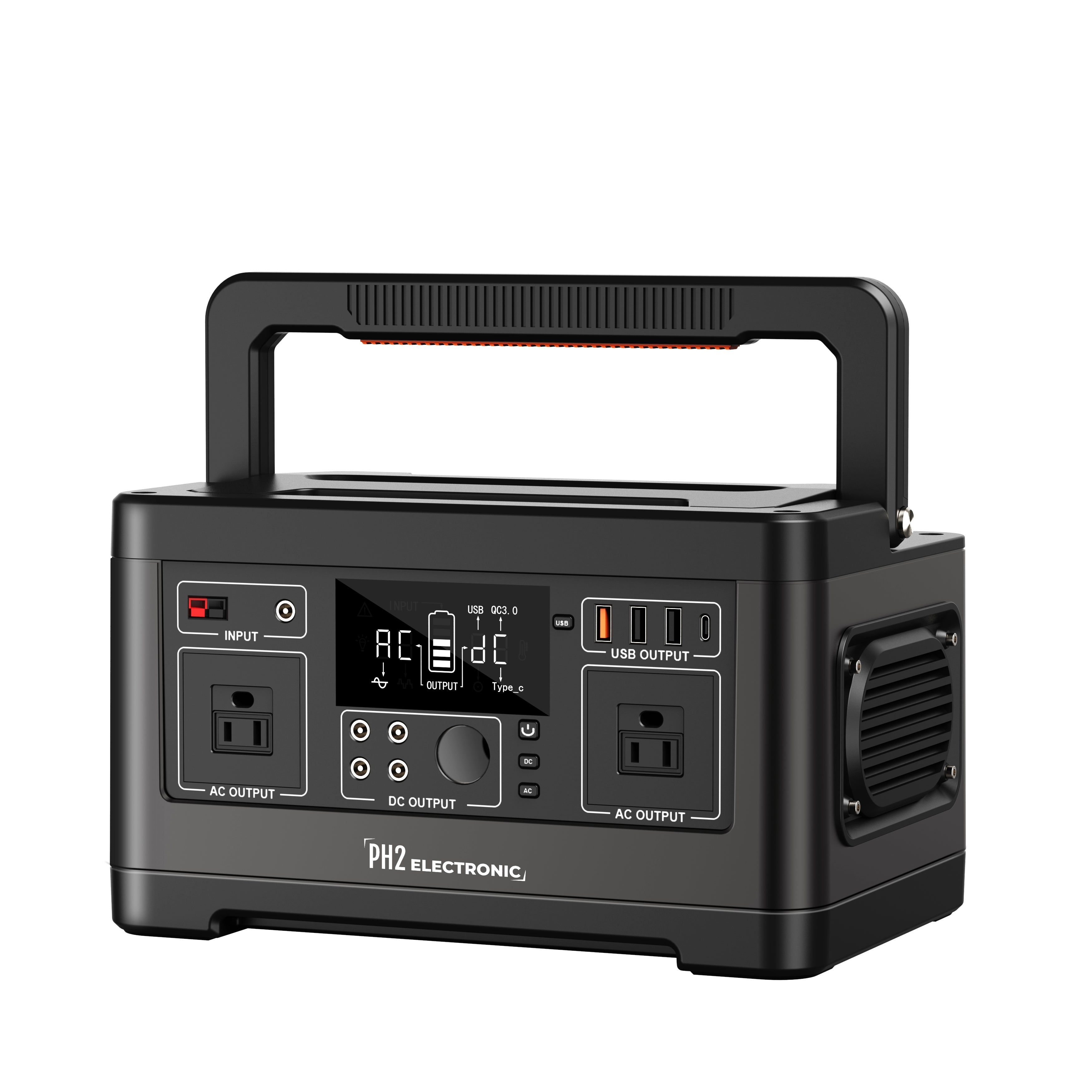 PA5 500W 140400mAh /3.7V/520Wh Portable Power Station Rechargeable Lithium ion battery Solar Power Generator