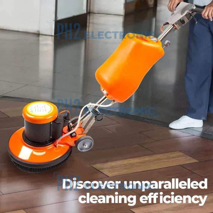 SM420AC 17" Professional Multi-Functional Floor Buffer Scrubber - High Power
