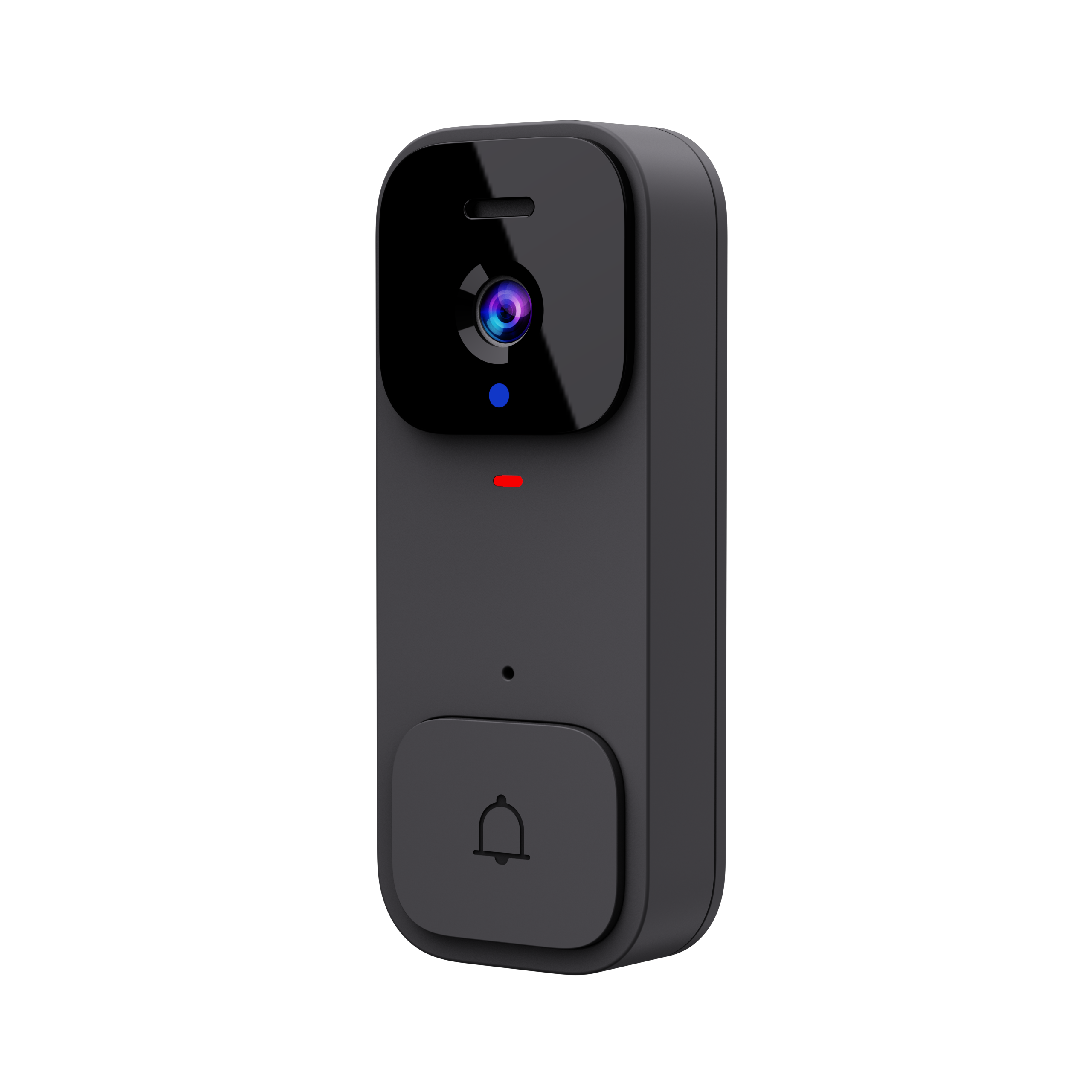 Smart Visual Intercom Video Doorbell PIR Motion Infrared Night Vision + Wireless Chime+Overall device waterproof+WIFI FREE Cloud Save