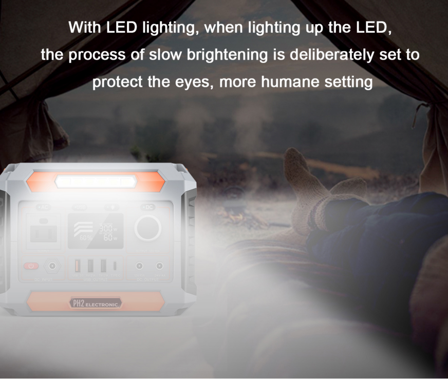 PA3B 300W 78000mAh /3.7V / 288Wh Portable Solar Power Station 110V 220V Energy Power Generator Portable Emergency Power Supply