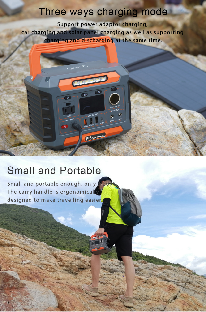 PA3B 300W 78000mAh /3.7V / 288Wh Portable Solar Power Station 110V 220V Energy Power Generator Portable Emergency Power Supply