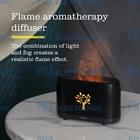 Essential Oil Diffuser, Noiseless Flame Diffusers for Essential Oils Large Room
