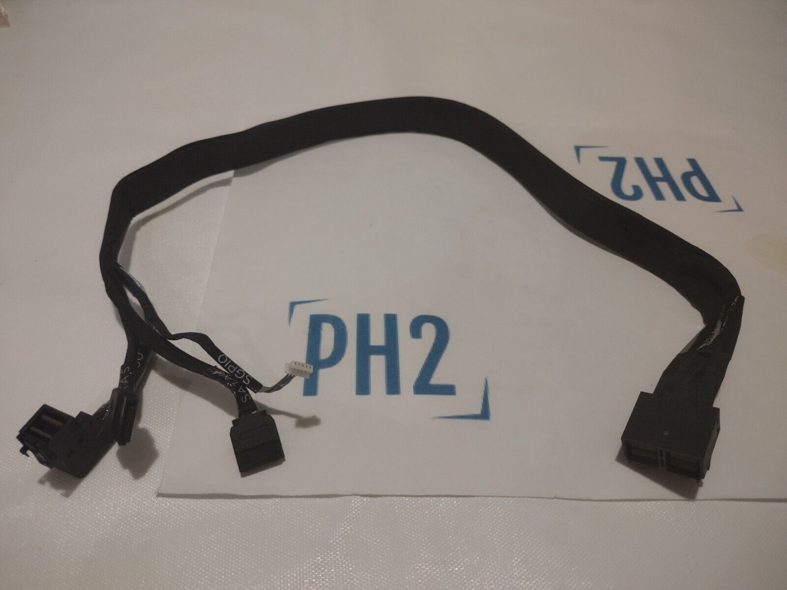 DELL 78M0F 078M0F PERC H330 H730 Dual Mini-SAS HD to X1 SFF-8643 X2 SATA Cable