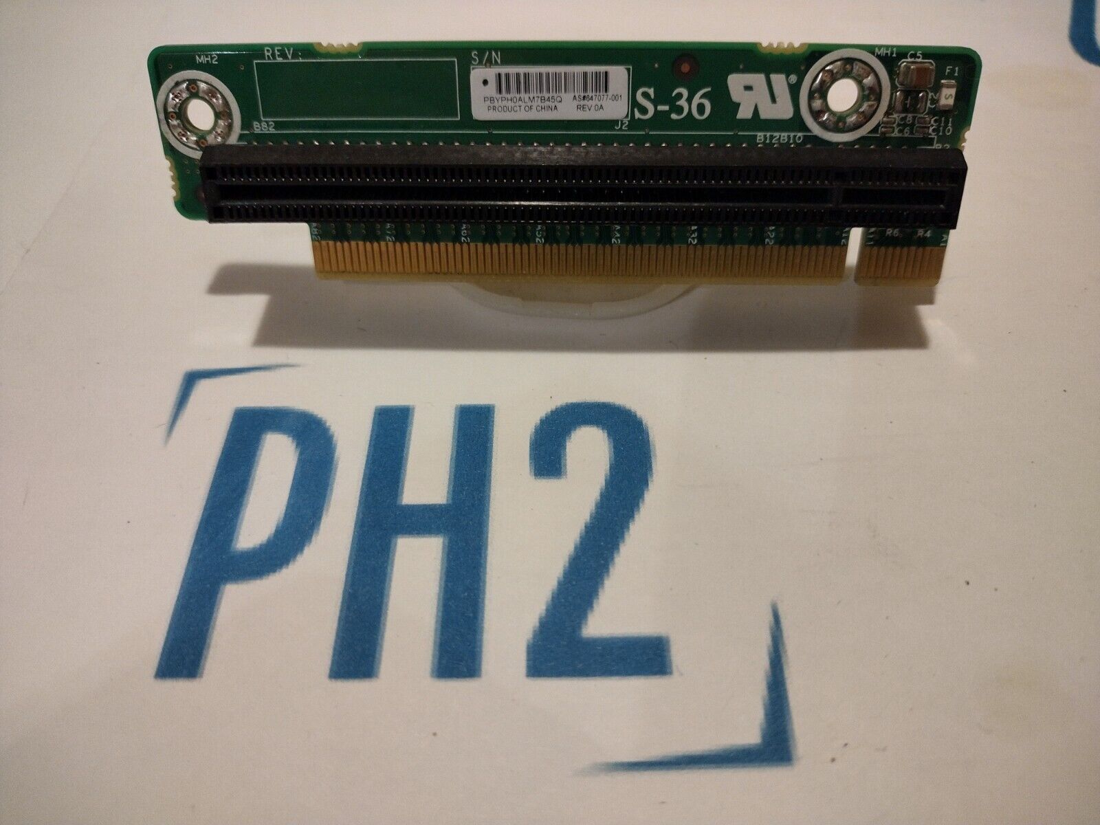 HPE 647077-001 SL230s Gen8 ALOM Riser PCIe X16 Riser Board