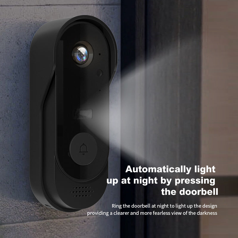 Smart Visual Intercom Video Doorbell PIR Motion + Wireless Chime+WIFI FREE Cloud Save