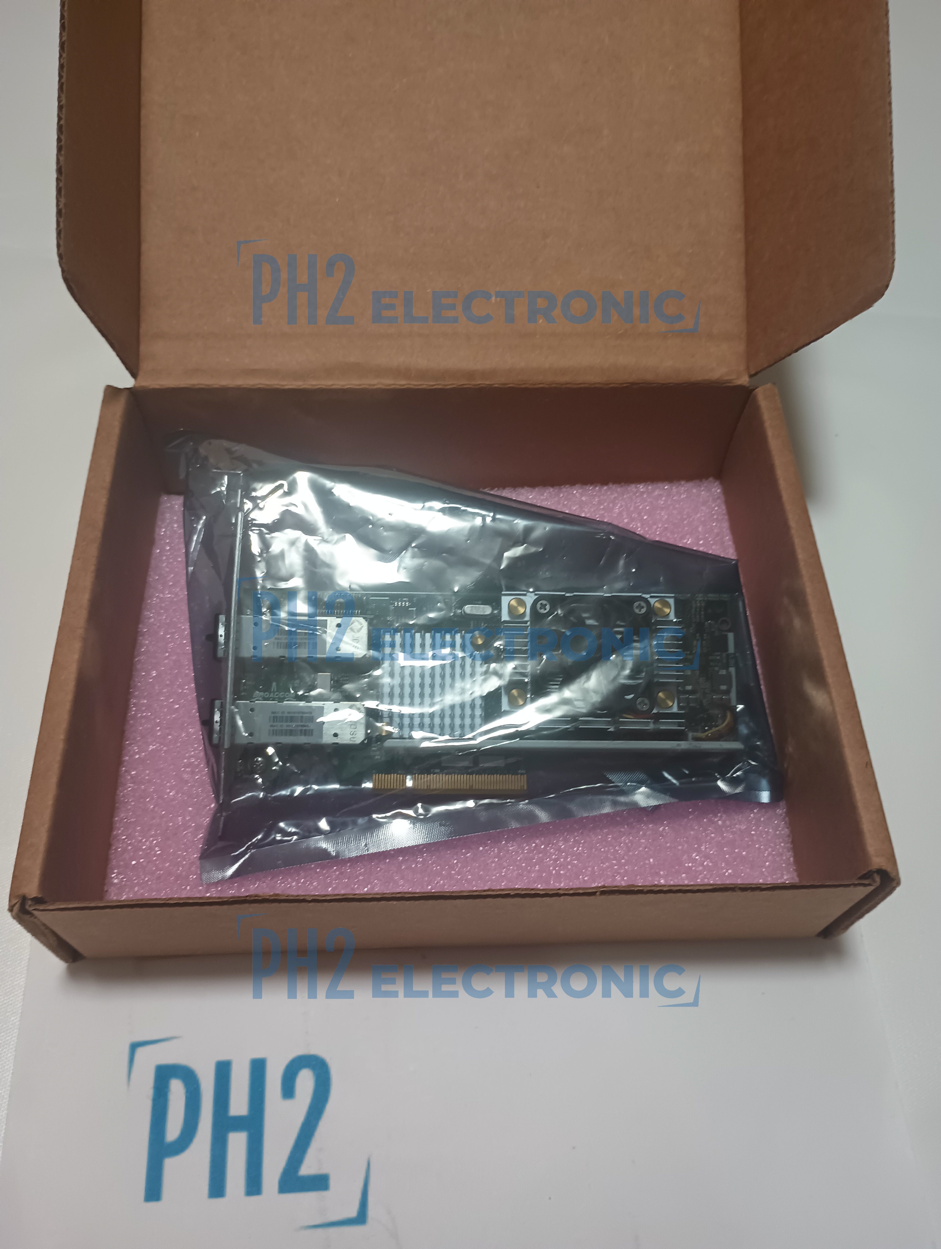 KJYD8 DELL Broadcom Ll 57711 Dual Port PCI-E Sfp , 10gb, Gigabit Network Card For R910 - Foto 6