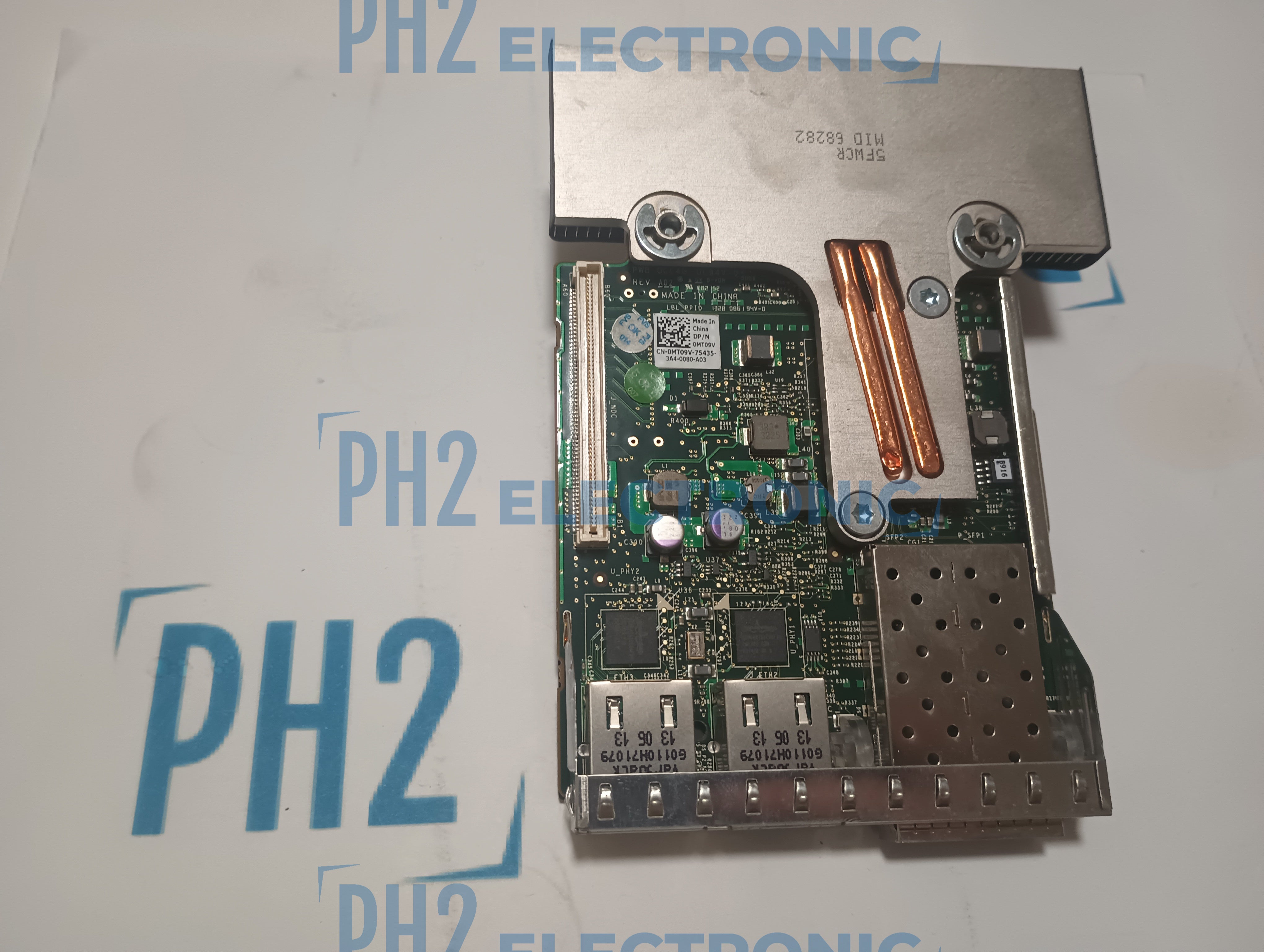 DELL MT09V BROADCOM 57800S QUAD PORT 10GBE X 2 1GB X 2 NETWORKING DAUGHTER CARD