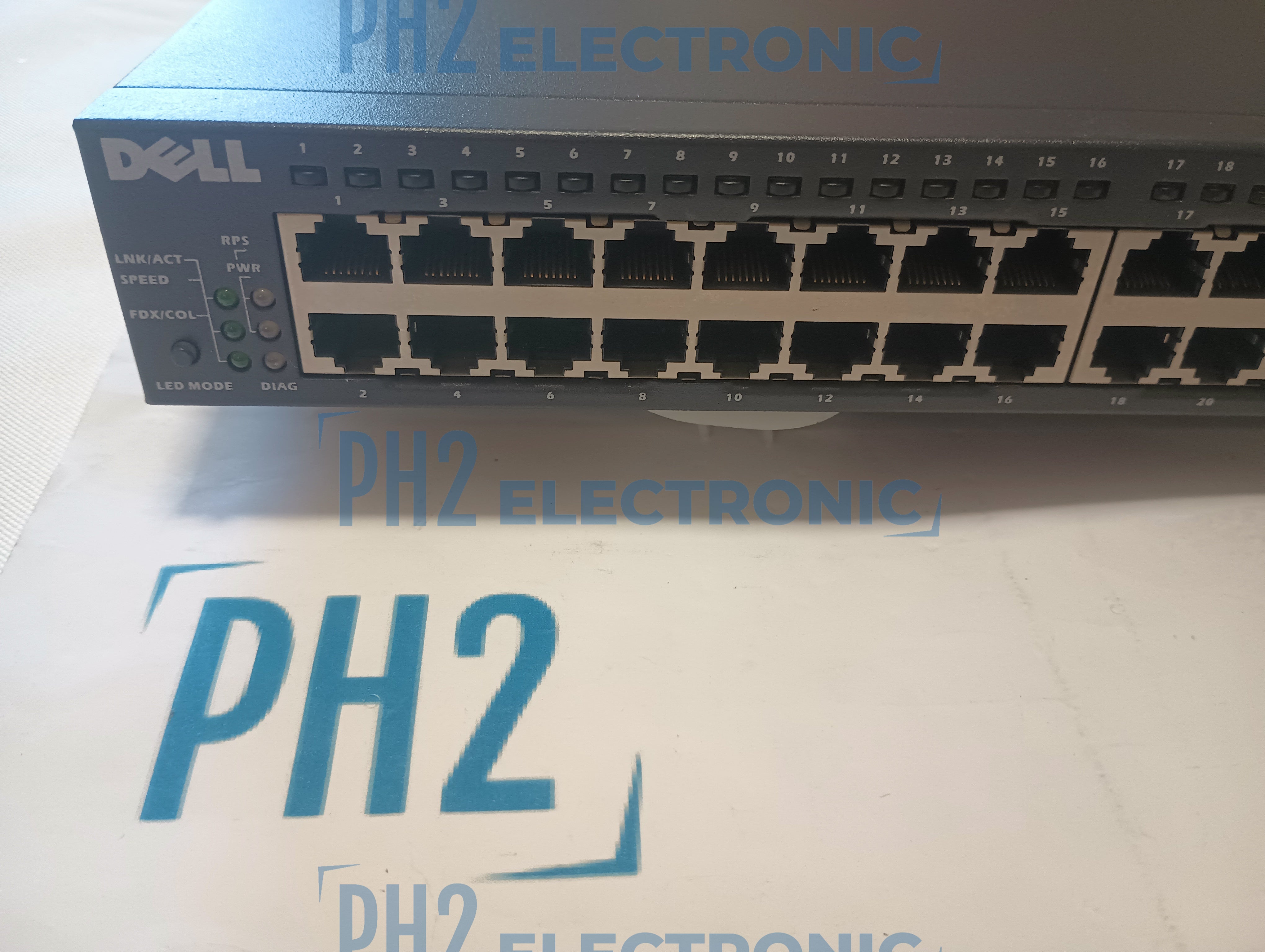DELL 2T186 1T144 PowerConnect 3048 A04 Managed Switch 48 Port 10/100 Fast Ethern