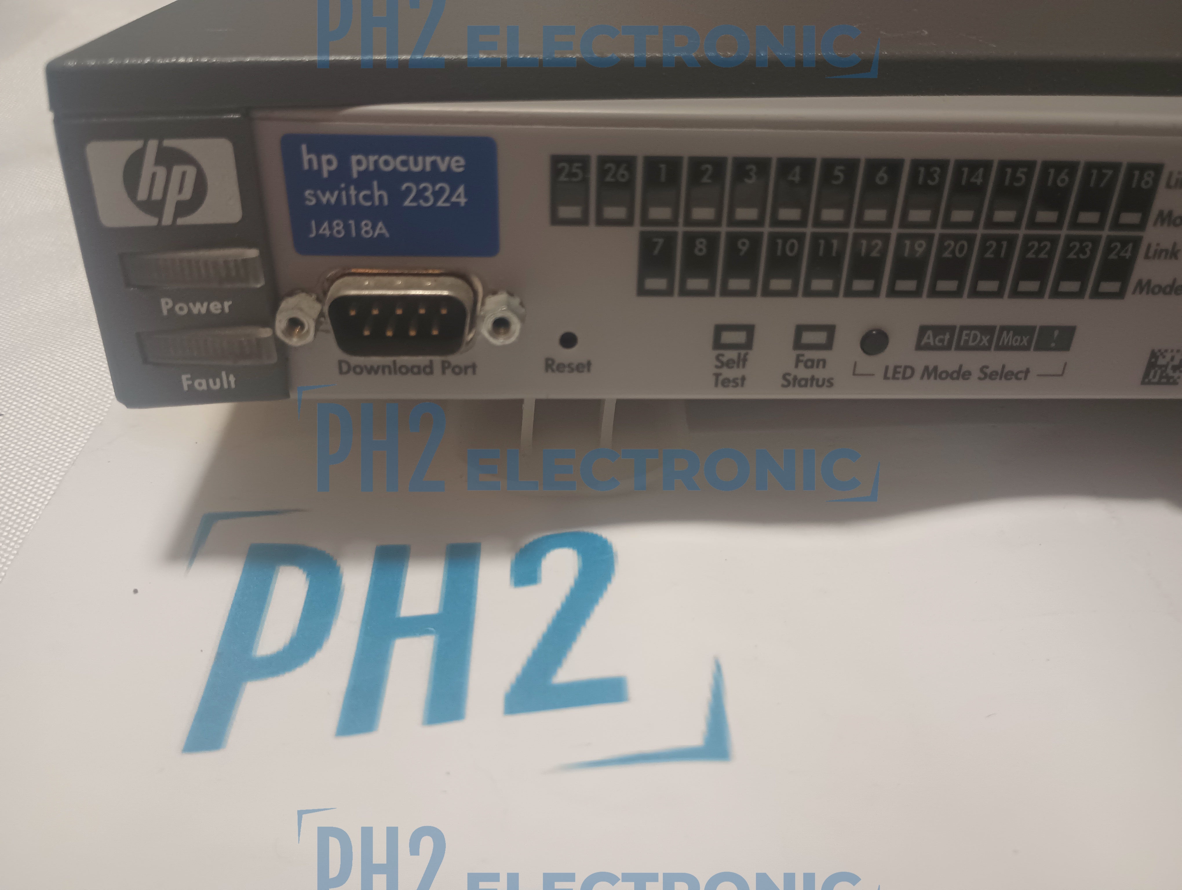 HPE J4818A ProCurve Switch Network 2324 24-port 10/100Base-Tx w/ Ears Rackmount