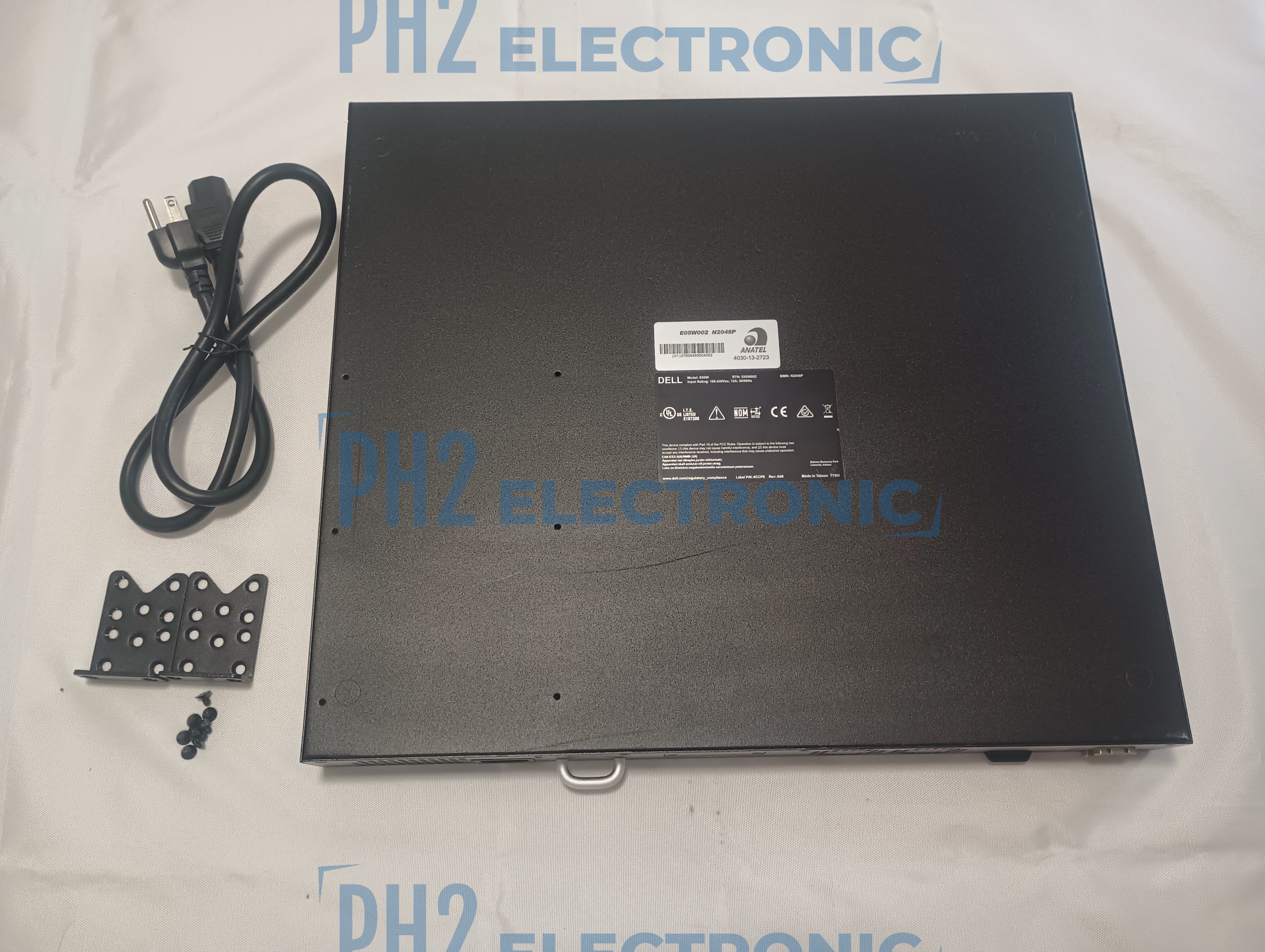 Dell N2048P EMC 2x SFP+ Ports 48x RJ45 PoE+ Network Layer 3 Switch E05W002