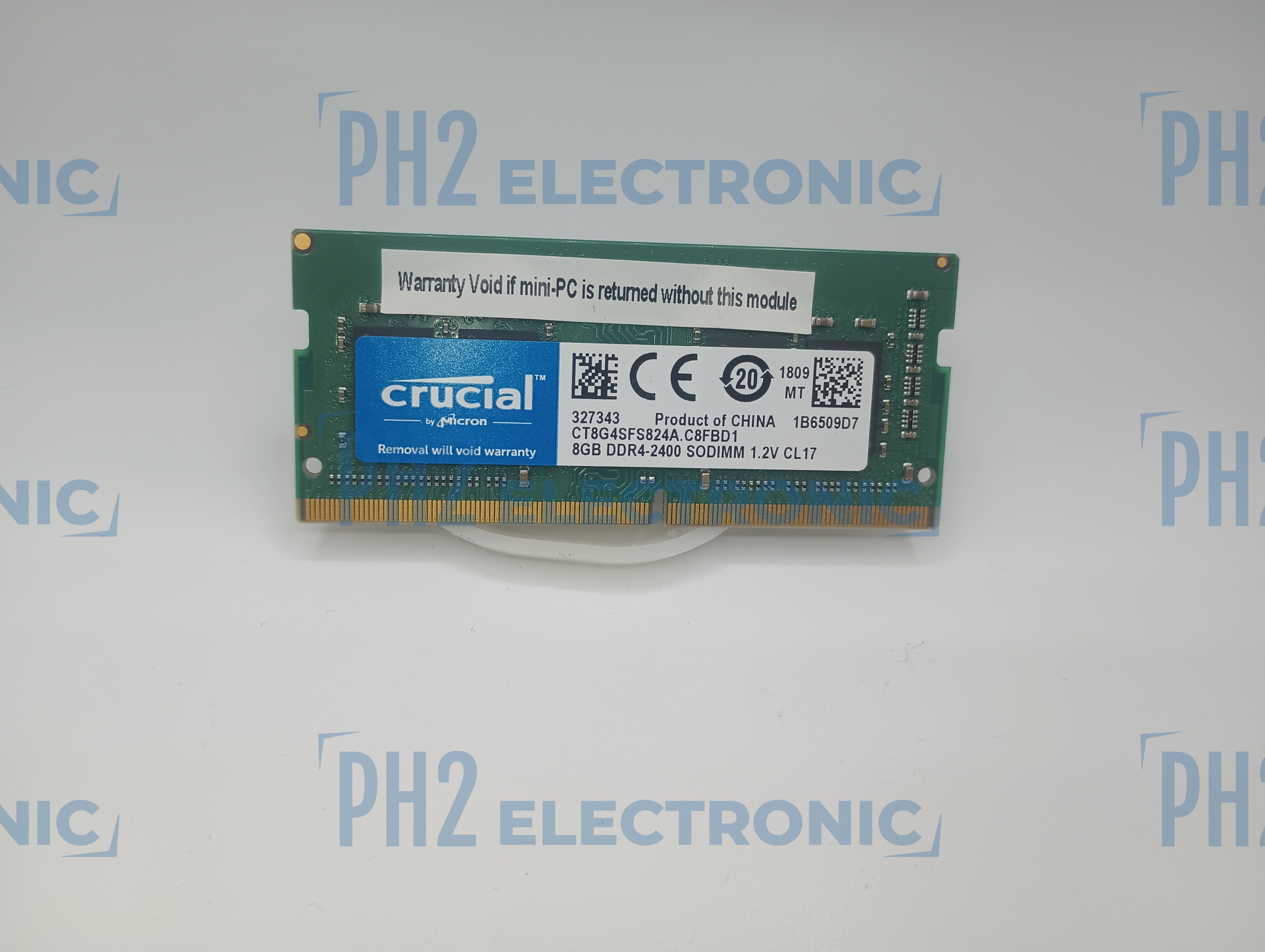 Crucial CT8G4SFS824A 8GB DDR4 2400 MHz PC4-19200 SODIMM Laptop Memory