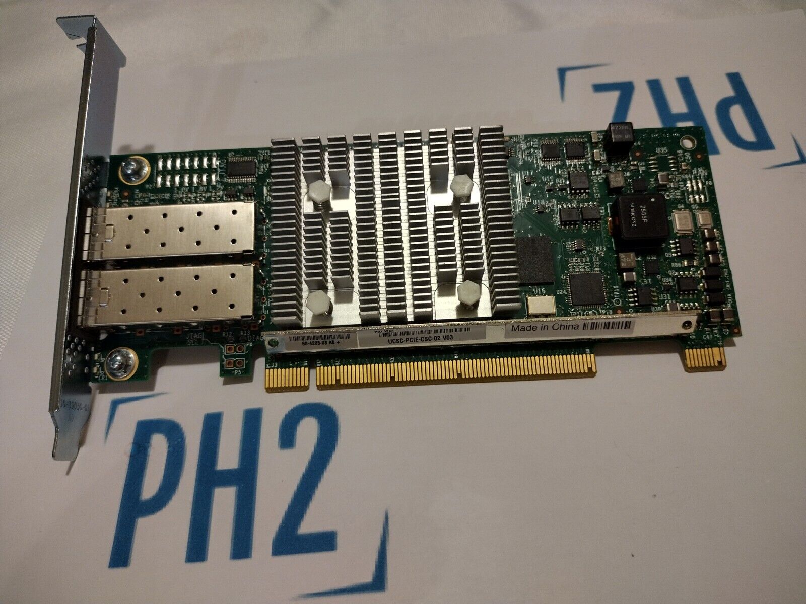 CISCO USC-PCIE-CSC-02 73-14093-08 VIRTUAL INTERFACE 1225 INTERFACE NETWORK CARD