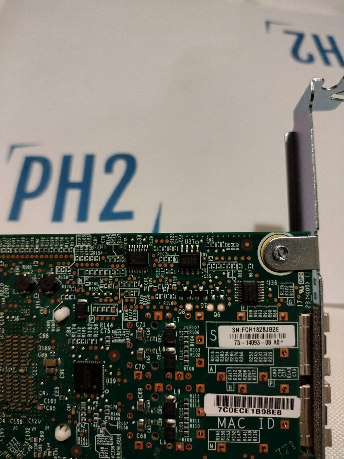 CISCO USC-PCIE-CSC-02 73-14093-08 VIRTUAL INTERFACE 1225 INTERFACE NETWORK CARD