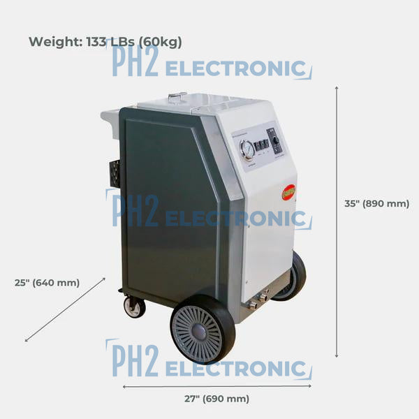 SM2000 Dry Ice Blasting Machine,44 lbs Dry Ice Hopper,Hand Control Spray Gun Kit